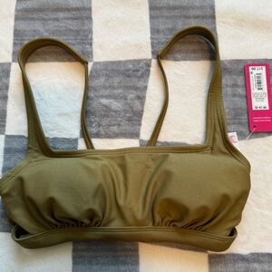 Stylish Olive Bikini Top